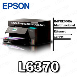 Impresora EPSON L6370 Multifuncional Ethernet WIFIDUPLEXADF.