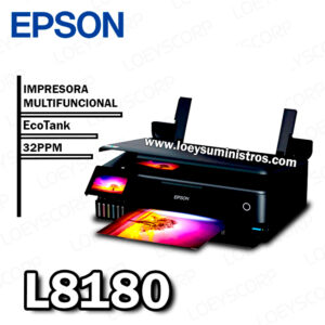 Impresora Multifuncional EPSON L8180 EcoTank T555 32PPM Original