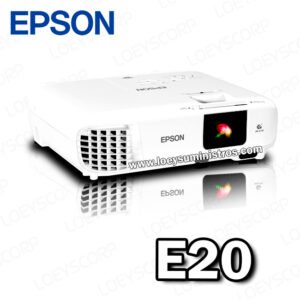 Proyector EPSON E20 Powerlite 3400 Lumenes Original