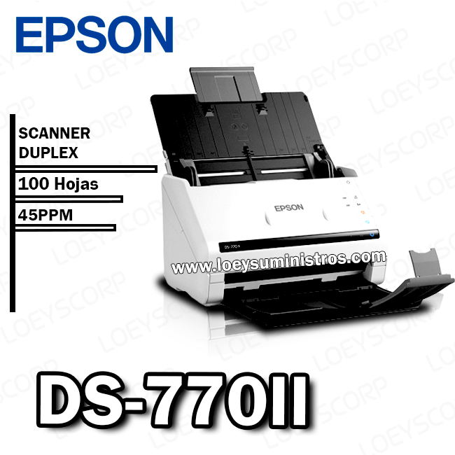 Scanner EPSON DS-770II Duplex USB 45PPM Original