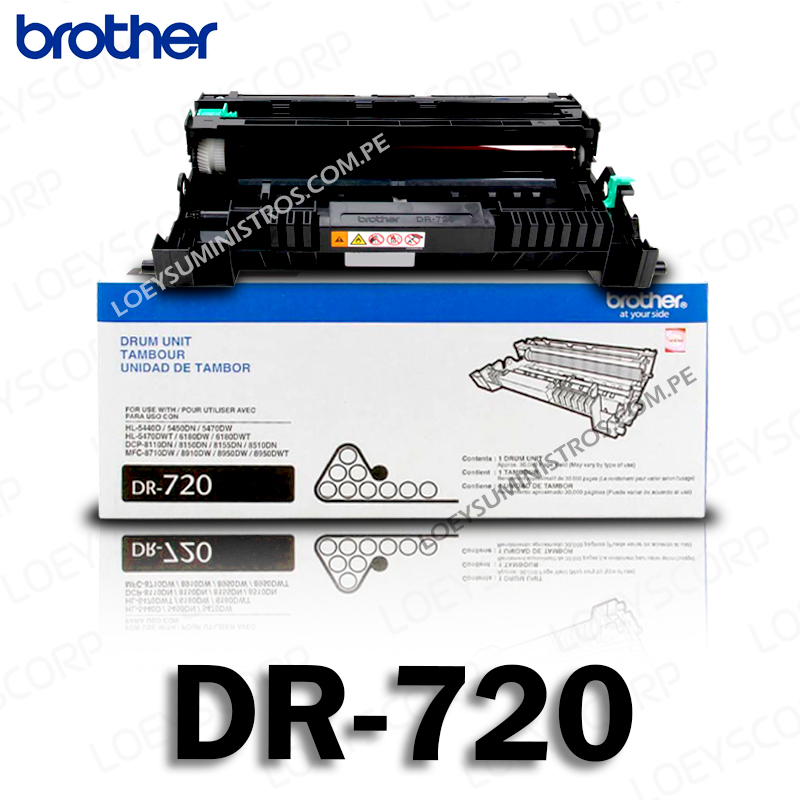 TAMBOR BROTHER DR-720 MFC-8510DN BLACK ORIGINAL