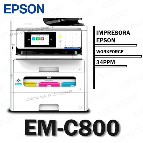 Impresora EPSON EM-C800 Color WorkForce Pro Original