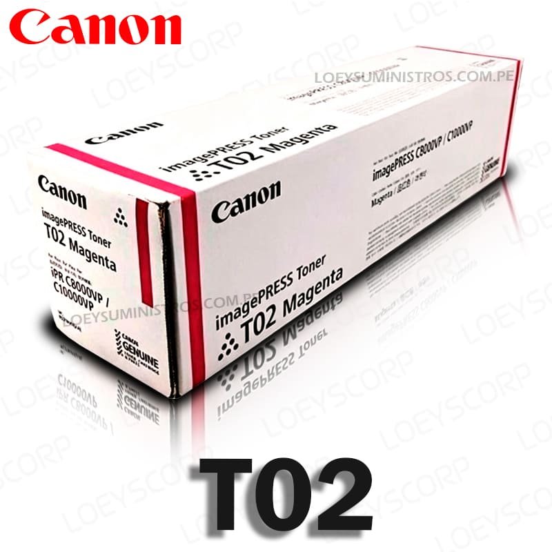 TONER CANON T02 MAGENTA IMAGEPRESS C10000VP